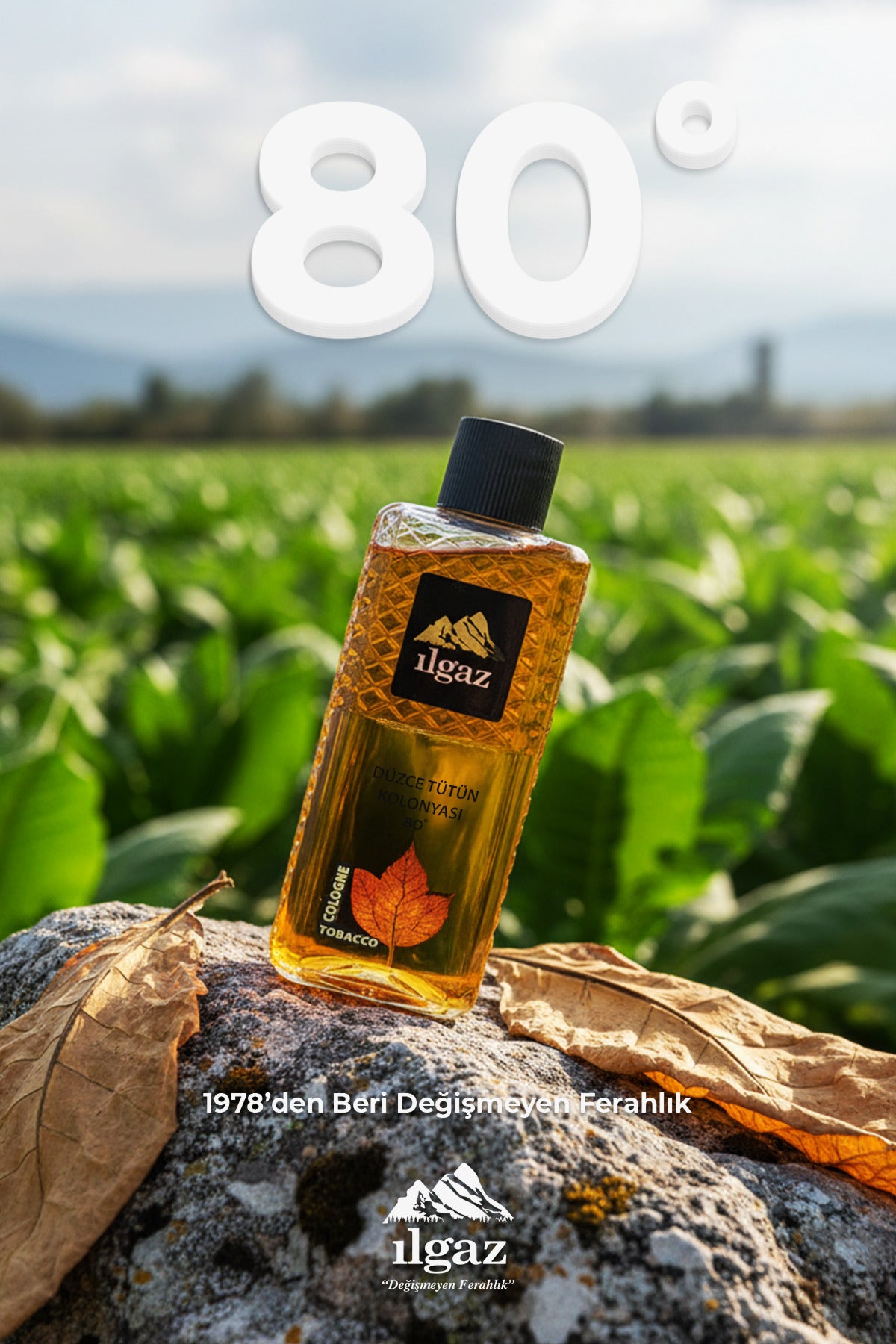 Düzce Tütün Kolonyası 80 Derece 400 ml Tütün Kolonyası | Elegance Series