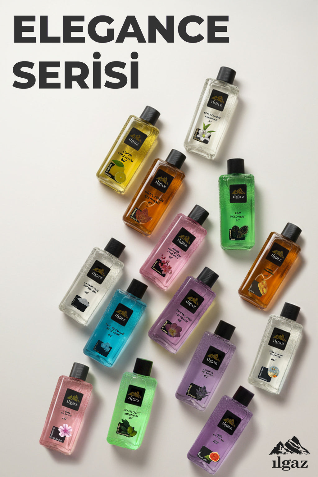 Lavanta Kolonyası 2'li Set 80 Derece 400 ml | Elegance Series