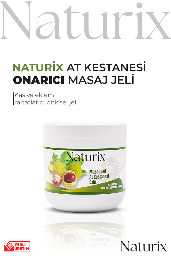 At Kestanesi Balsamı 500 ml - Yorgunluk Karşıtı Rahatlatıcı Masaj Jeli