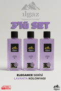 Lavanta Kolonyası 3'lü Set 80 Derece 400 ml | Elegance Series