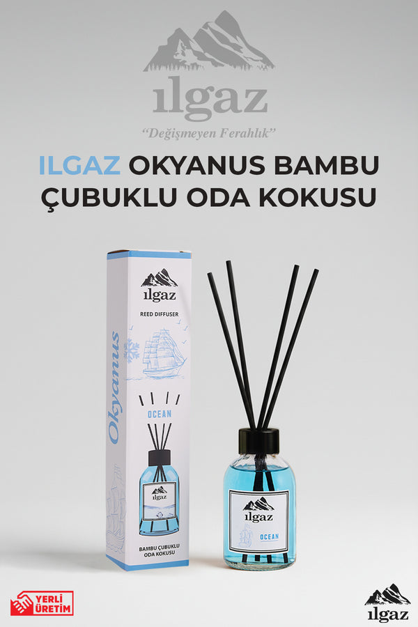 Okyanus Esintisi Bambu Çubuklu Oda Kokusu 110 ml | Red Diffuser Ocean Ortam Kokusu