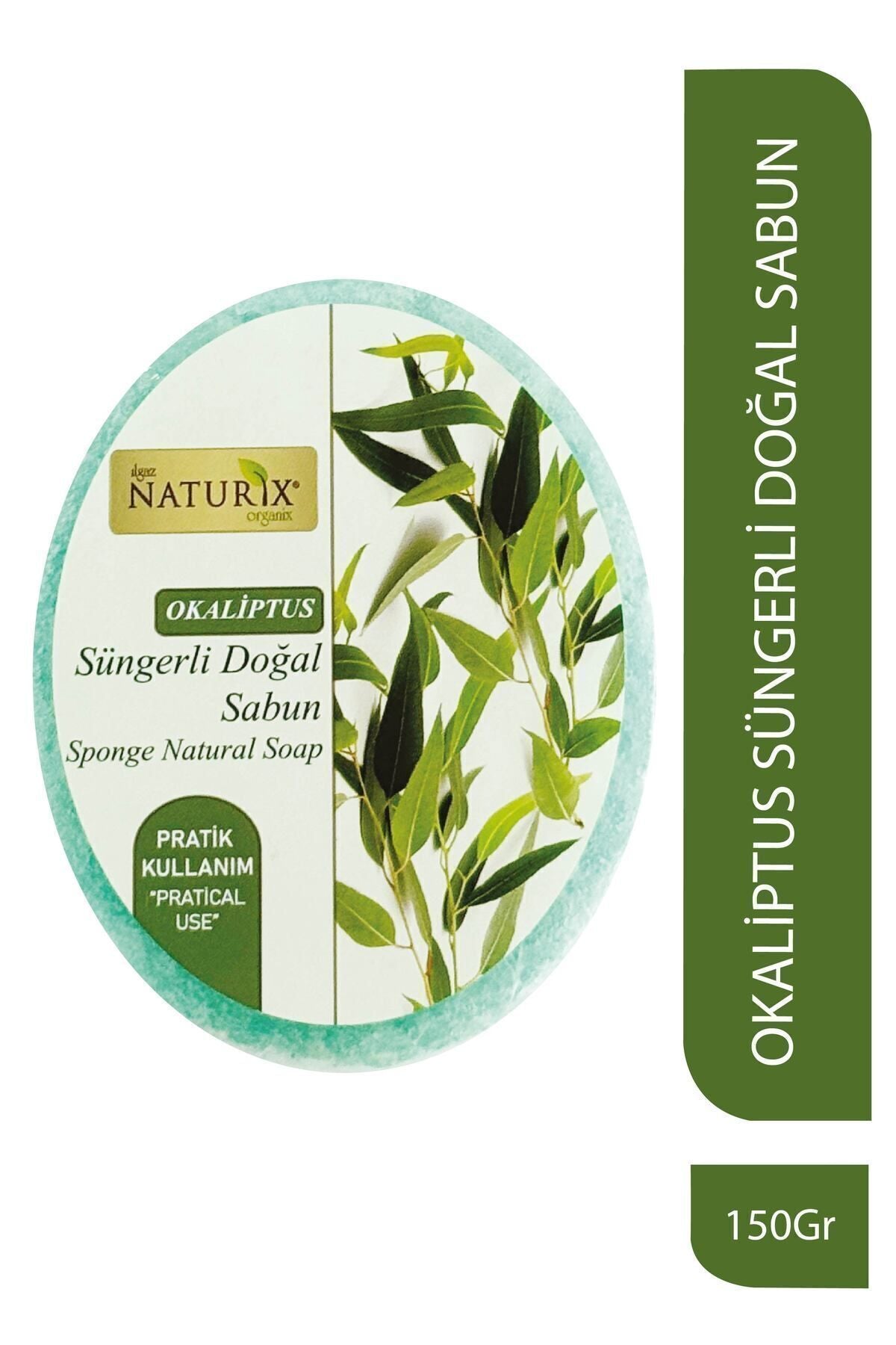 Okaliptus Süngerli Sabun 150 gr | Parlaklık Ve Doğal Peeling Etkisi