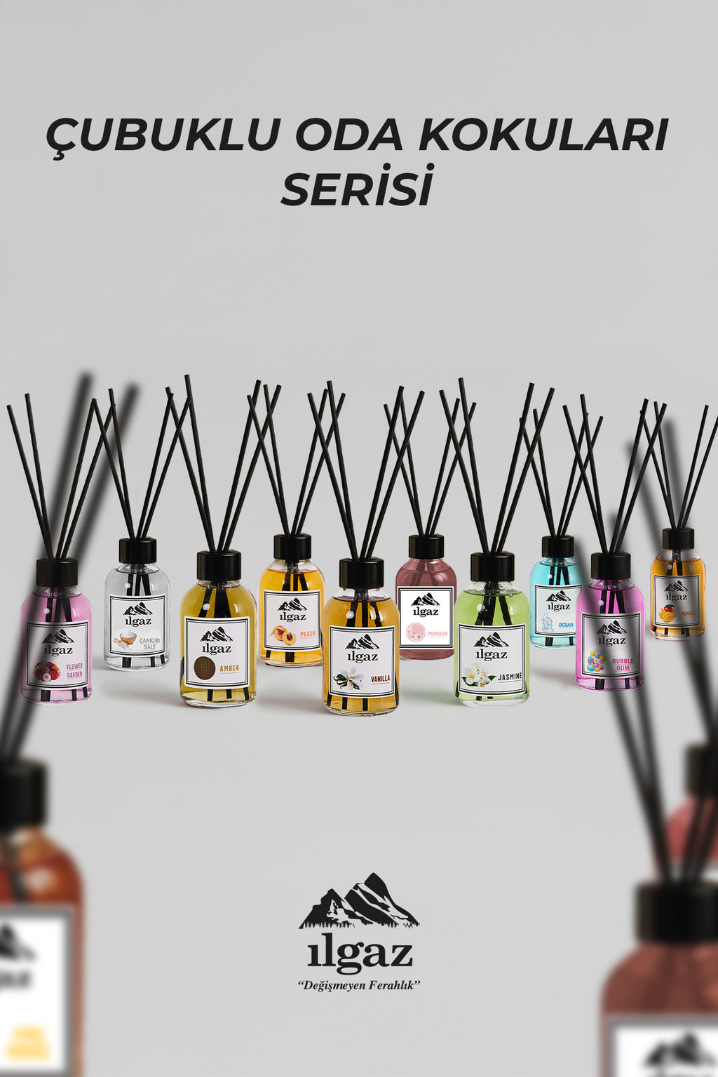 Amber Bambu Çubuklu Oda Kokusu 110 ml | Red Diffuser Misk Ortam Kokusu