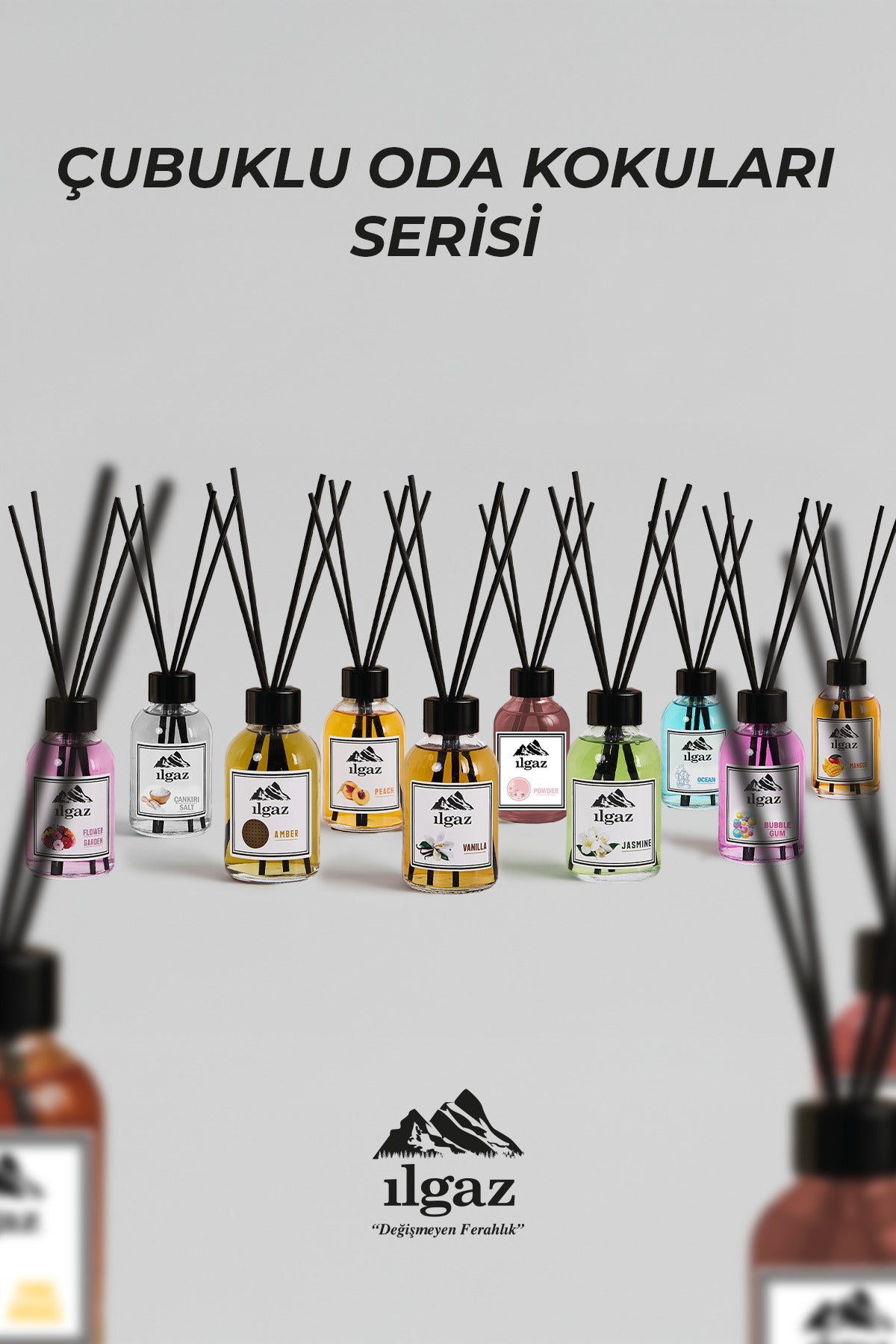 Amber Bambu Çubuklu Oda Kokusu 110 ml | Red Diffuser Misk Ortam Kokusu