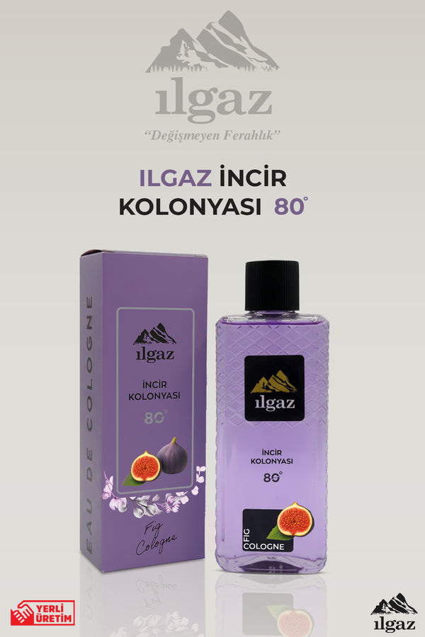 İncir Kolonyası 400 ml | 80 Derece, Meyvemsi & Zarif Koku Elegance Series