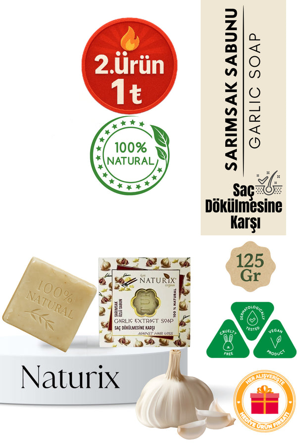 Türk Hamamı Sabunu 125 gr | Derin Temizleyici, Arındırıcı Ve Doğal Cilt Bakımı Sabunu