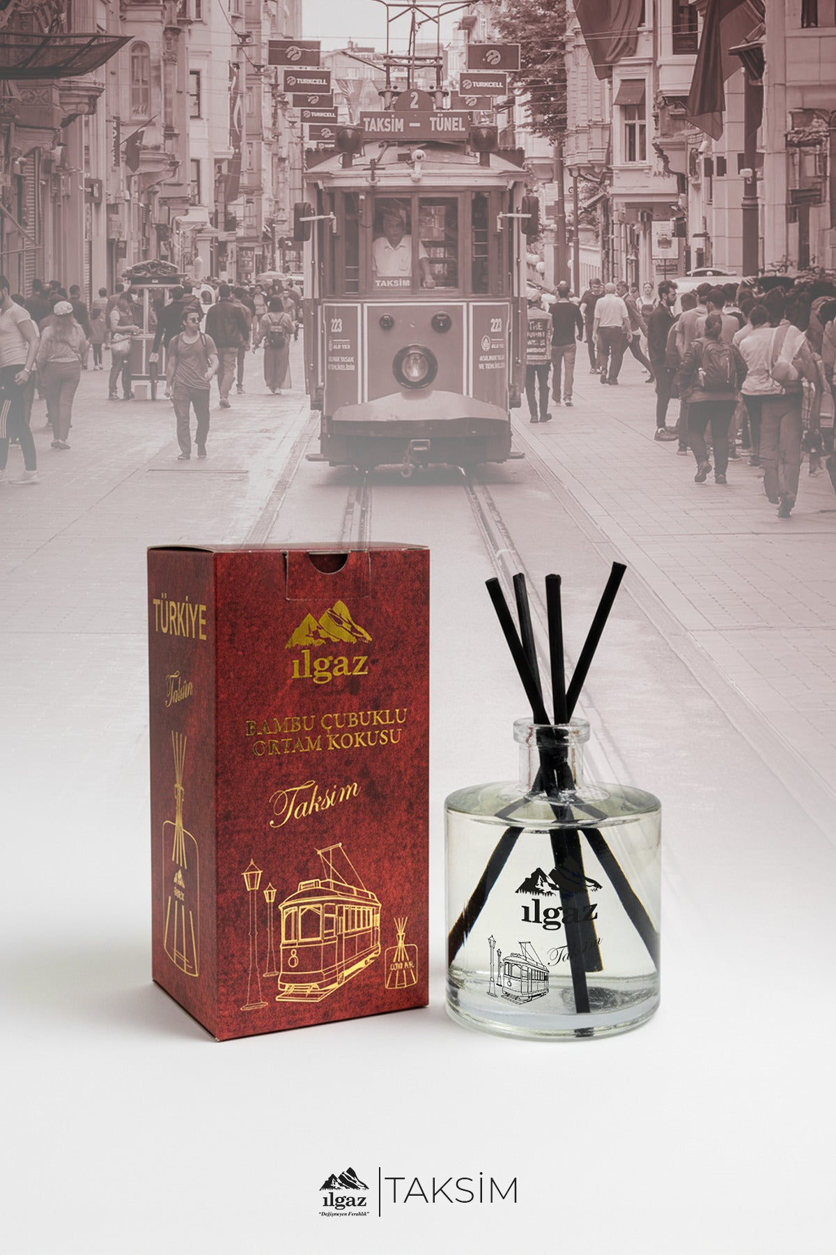 Taksim Bambu Çubuklu Oda Kokusu 500 ML | Türkiye Serisi