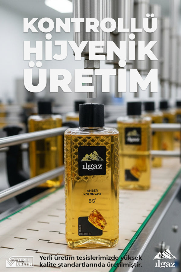 Amber Kolonyası 400 Ml | Elegance Series 80 Derece | Otantik ve Ferahlatıcı Koku