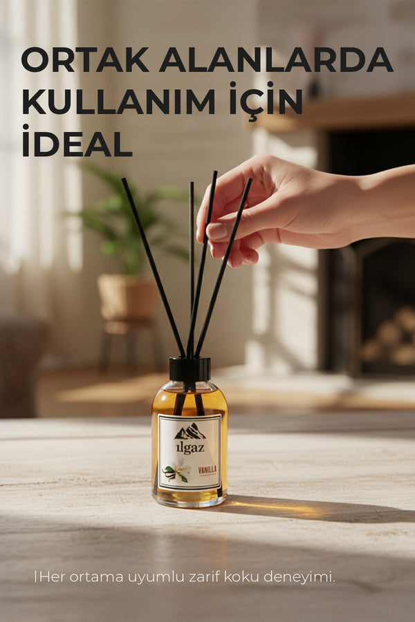 Vanilya Bambu Çubuklu Oda Kokusu 110 ml | Red Diffuser Vanilla Ortam Kokusu