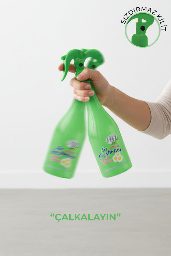 Spring Oda Spreyi 6'lı 400 ml - Air Freshener Neon Beyaz Papatyalar Ortam Kokusu Seti