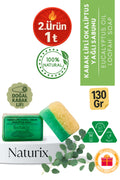 Kabak Lifli Okaliptus Yağlı Sabun 130 gr | Nemlendirici, Peeling Etkili Ve Arındırıcı Sabun
