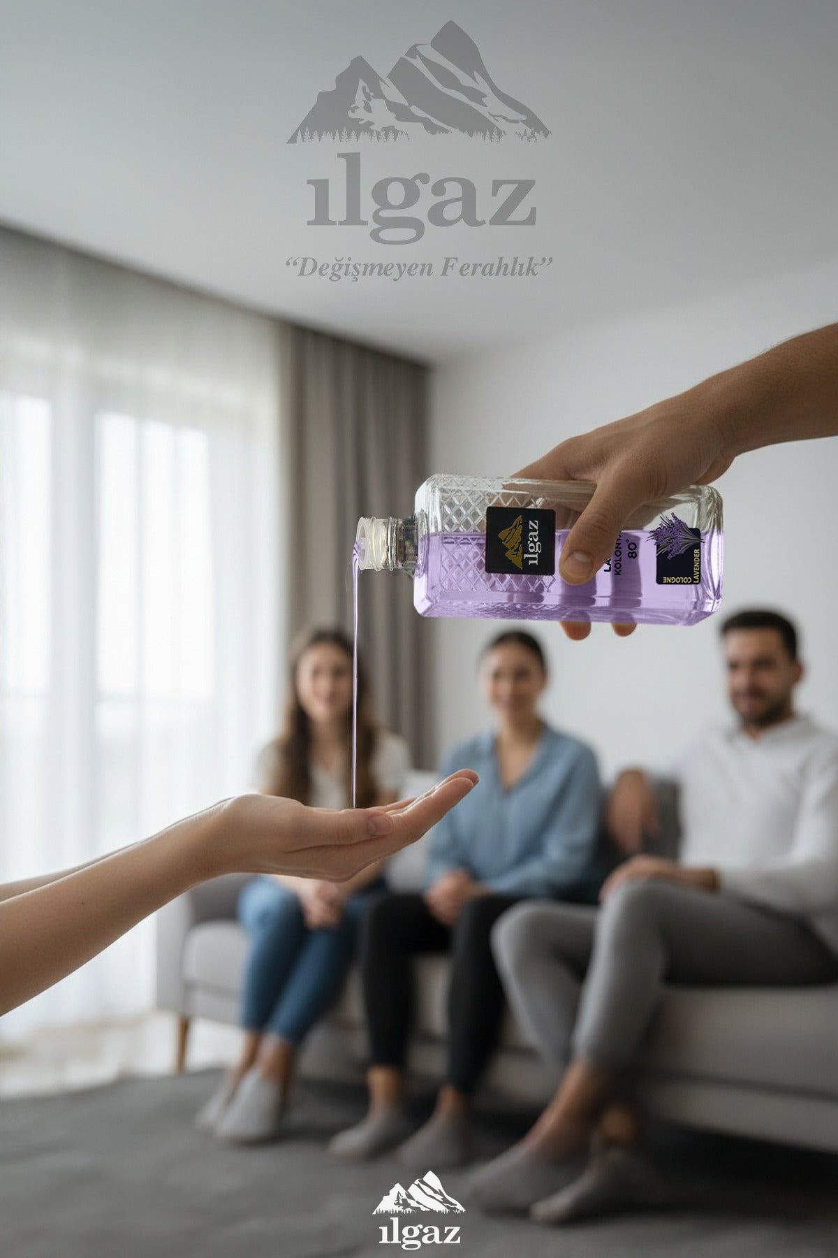 Lavanta Kolonyası 2'li Set 80 Derece 400 ml | Elegance Series