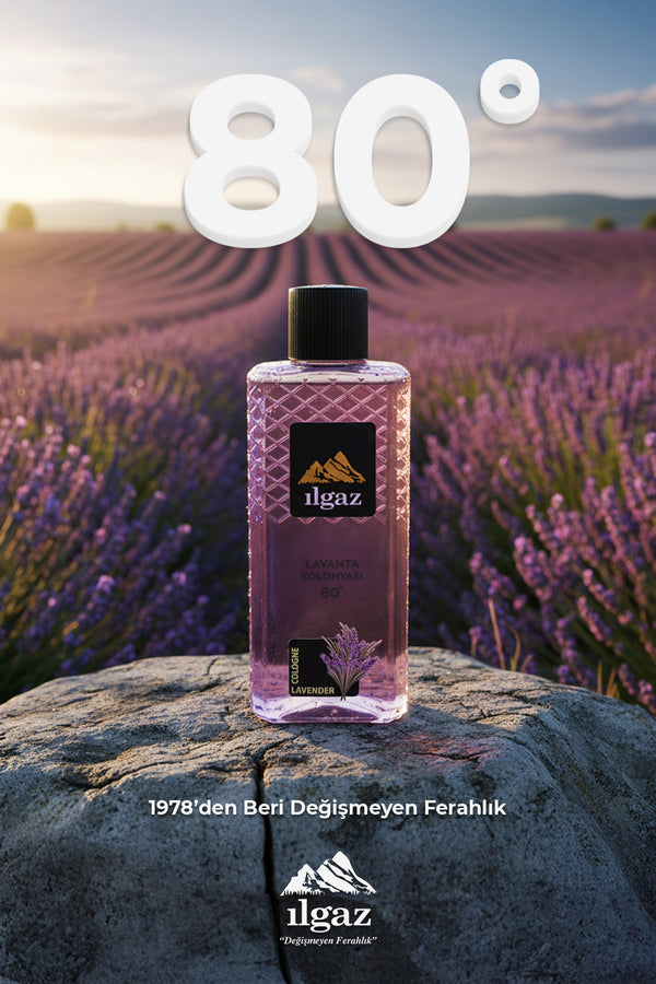 Lavanta Kolonyası 80 Derece | Elegance Series Ferahlatıcı Ve Kalıcı Koku - 400 ml