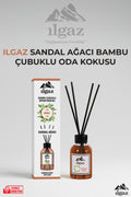 Sandal Ağacı Bambu Çubuklu Oda Kokusu 110 ml | Red Diffuser Sandal Wood Ortam Kokusu
