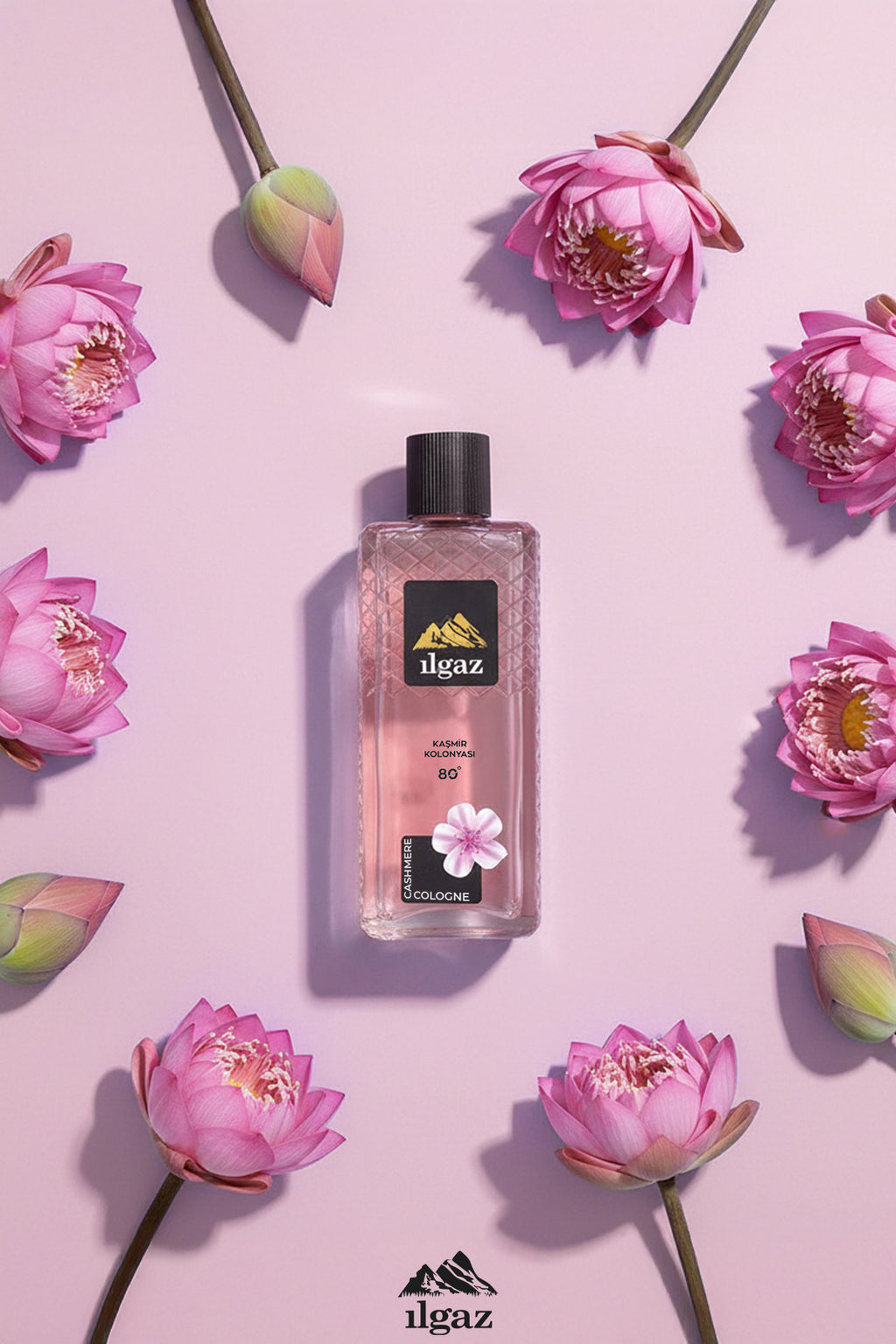 Kaşmir Kolonyası – 400 ml | 80 Derece, Zarif & Çiçeksi Ferahlık | Elegance Series