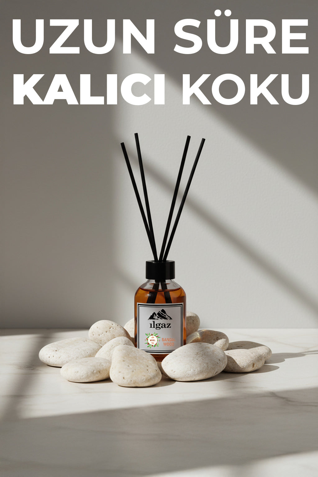Sandal Ağacı Bambu Çubuklu Oda Kokusu 110 ml | Red Diffuser Sandal Wood Ortam Kokusu