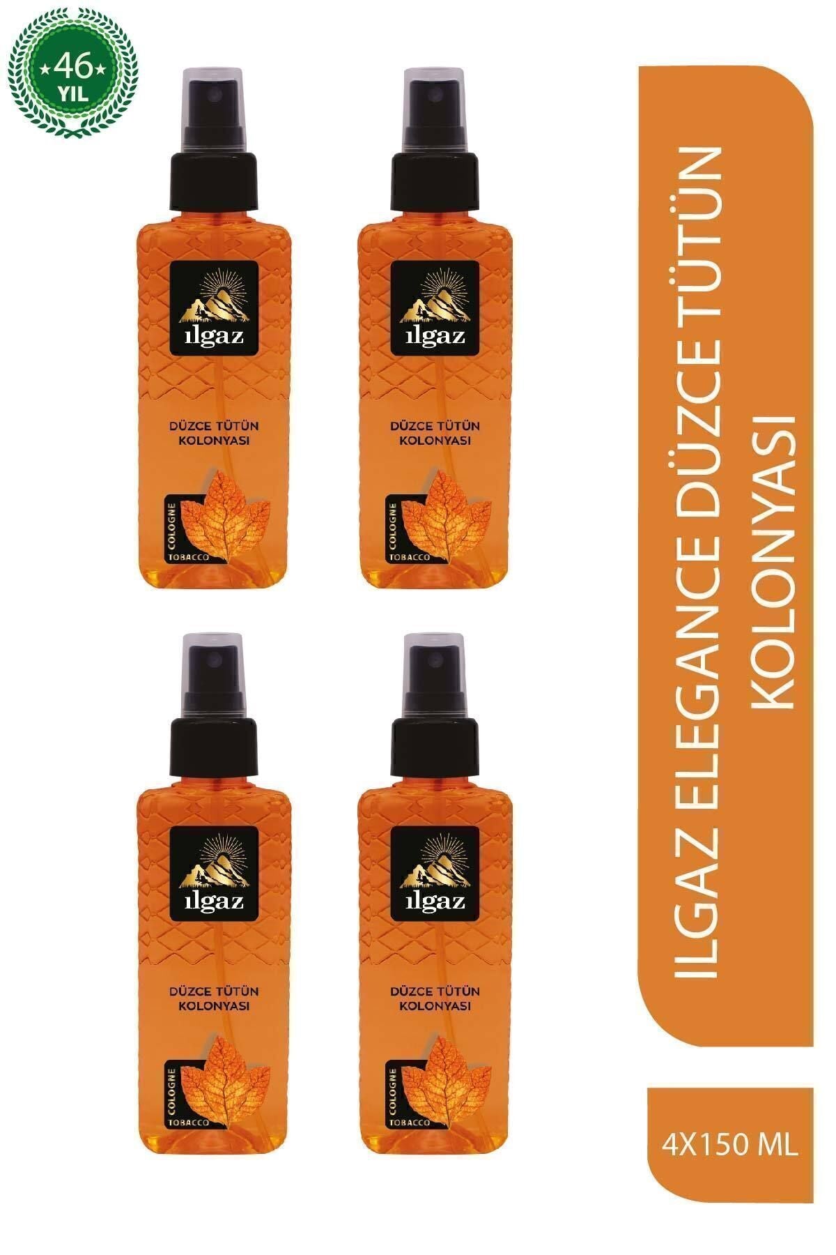 Tütün Kolonyası Elegance Series 4'lü Eko Paket - 150 ml
