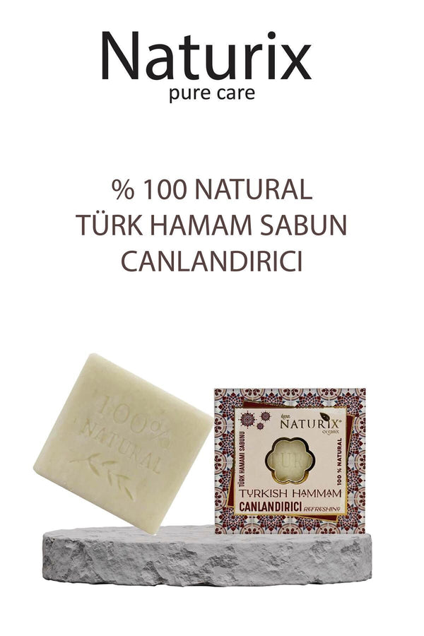 Türk Hamamı Sabunu 125 gr | Derin Temizleyici, Arındırıcı Ve Doğal Cilt Bakımı Sabunu