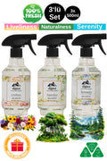 3’lü Collection Oda Kokusu Seti | Liveliness & Naturalness & Serenity | 3x500 ml