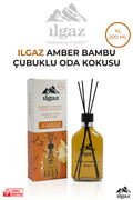 Amber Bambu Çubuklu Oda Kokusu 200 ML | XL Red Diffuser