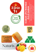 Kabak Lifli Mango Özlü Sabun 130 gr | Nemlendirici Ve C Vitaminli Peeling Etkili Sabun