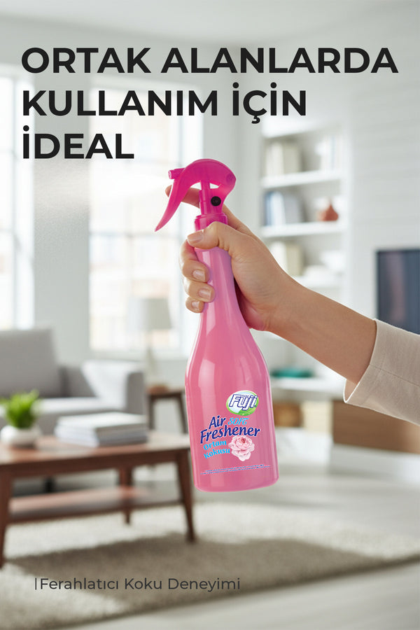 Soft Oda Spreyi 400 ml - Air Freshener Neon Pembe Çiçekler Kokusu
