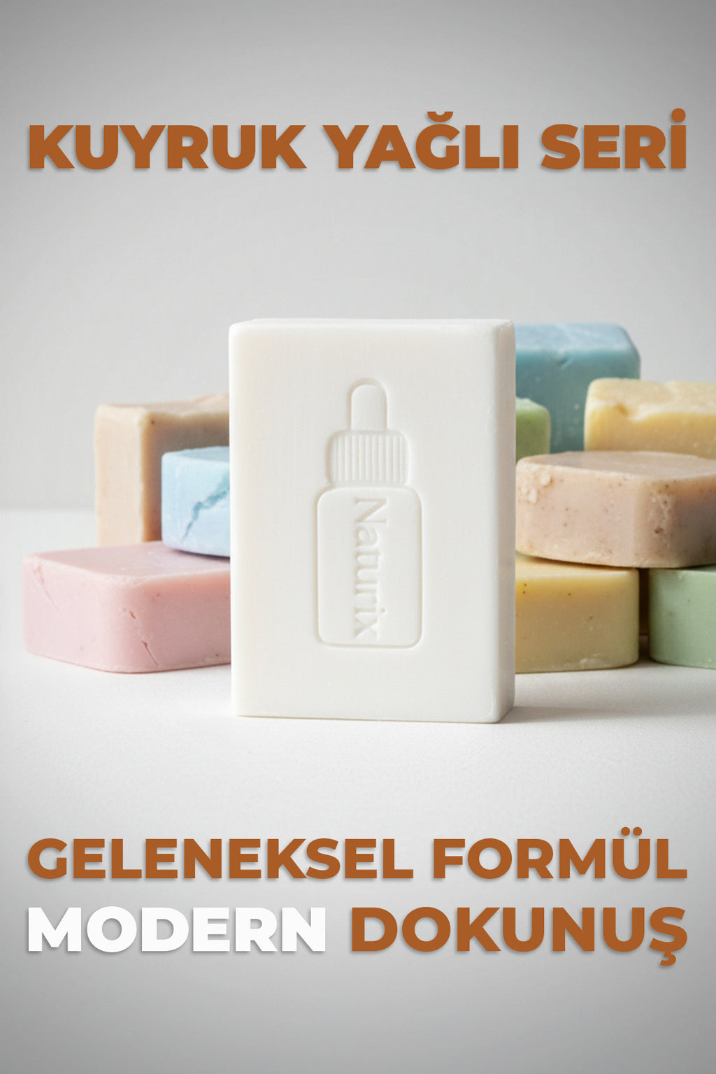 Kuyruk Yağlı Onarıcı Sabun 100 gr | 12 Doğal Aktifli İçerik Nemlendirici ve Besleyici Etki