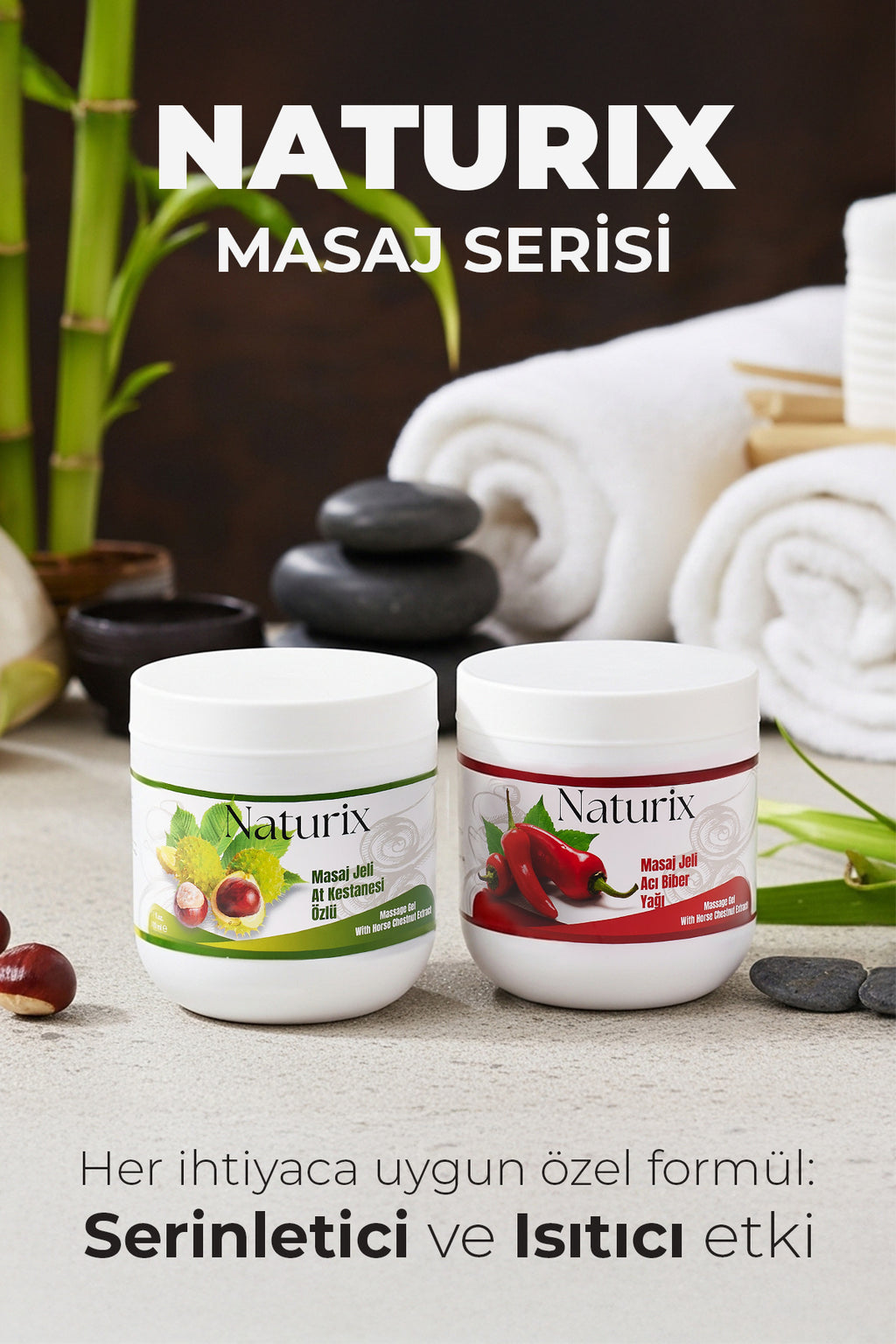 2'li Paprika Biberli Balsam Masaj Jeli 500 ml Kırmızı Biber Masaj Jeli