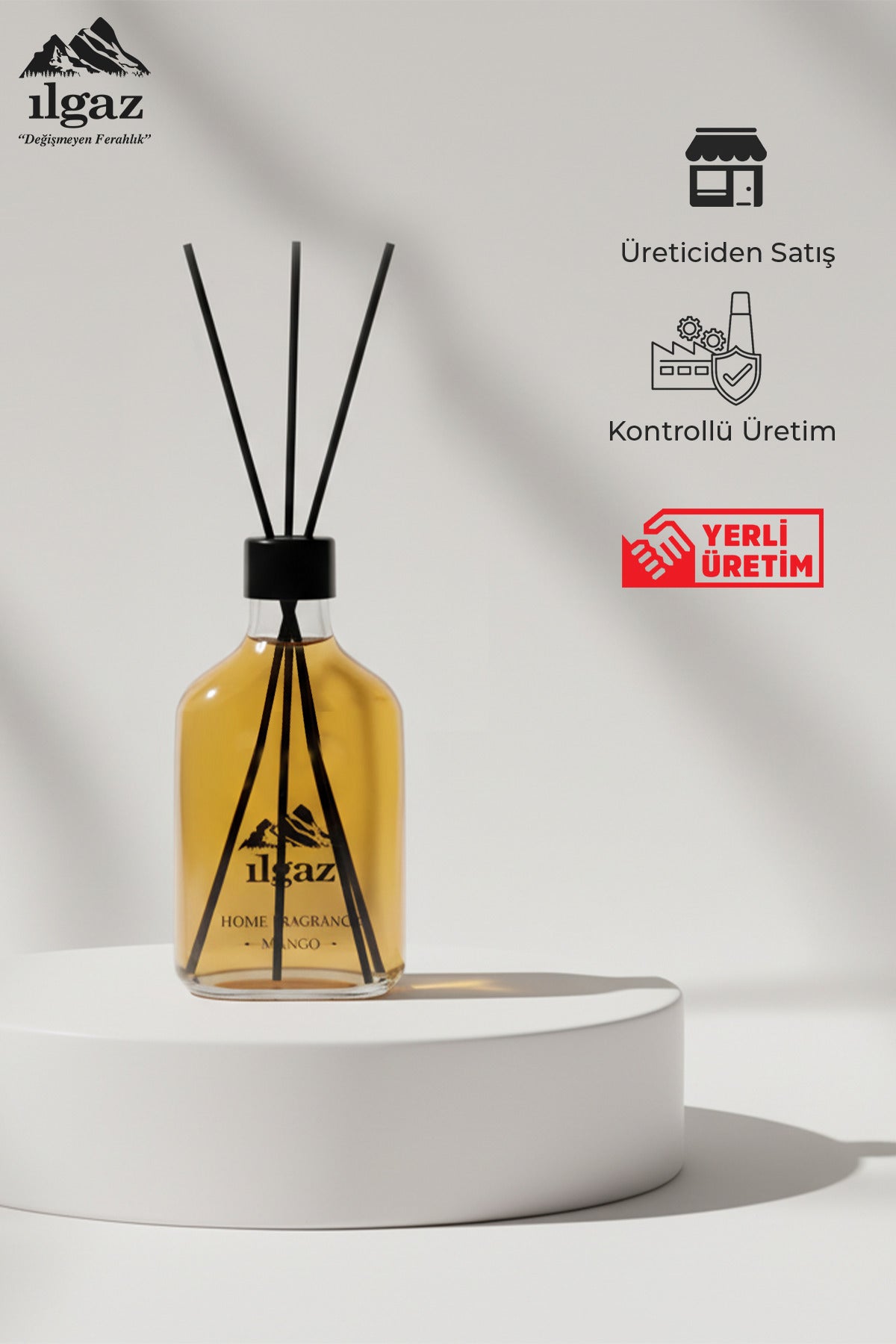 Mango Bambu Çubuklu Oda Kokusu 200 ML | XL Red Diffuser