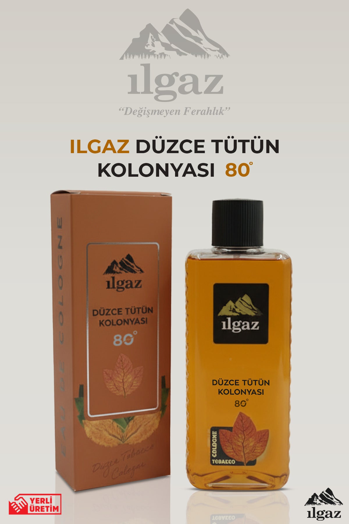 Düzce Tütün Kolonyası 80 Derece 400 ml Tütün Kolonyası | Elegance Series