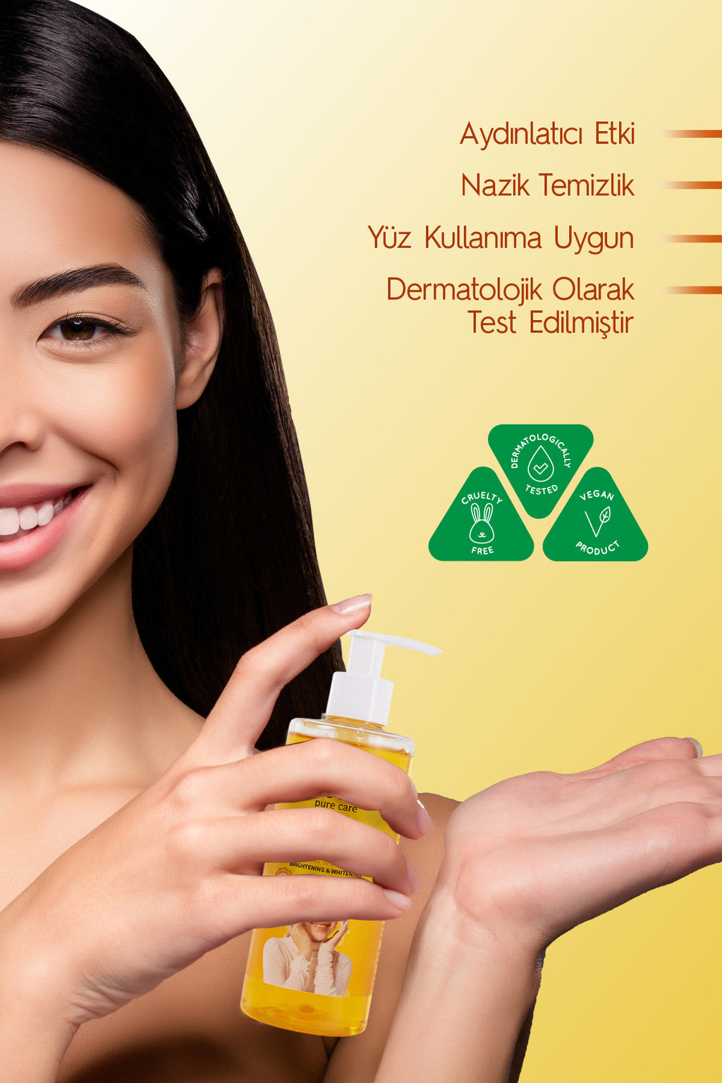 Kojik Asit Yüz Temizleme Jeli - Aydınlatıcı, Beyazlatıcı Ve Gözenek Arındırıcı Etkili Jel 250 ml