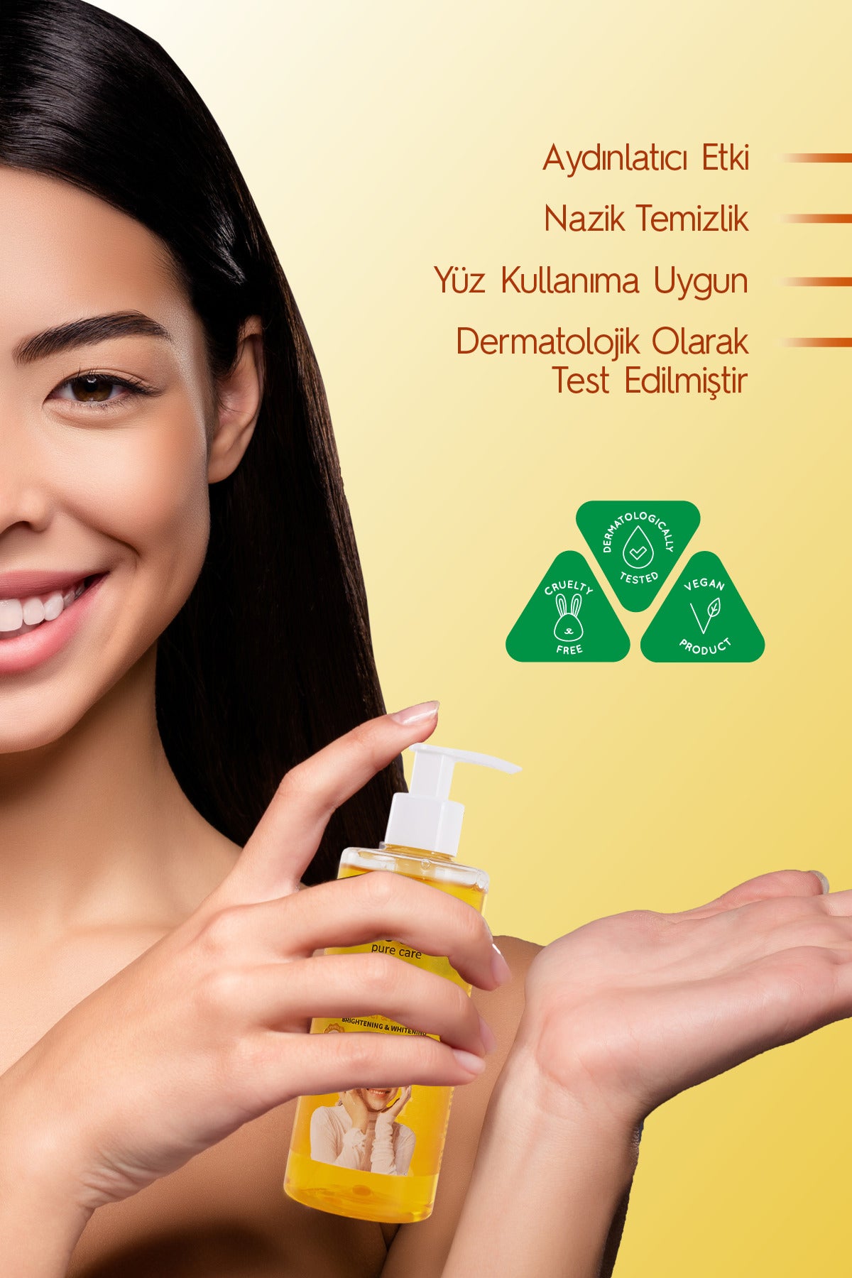 Kojik Asit Yüz Temizleme Jeli - Aydınlatıcı, Beyazlatıcı Ve Gözenek Arındırıcı Etkili Jel 250 ml