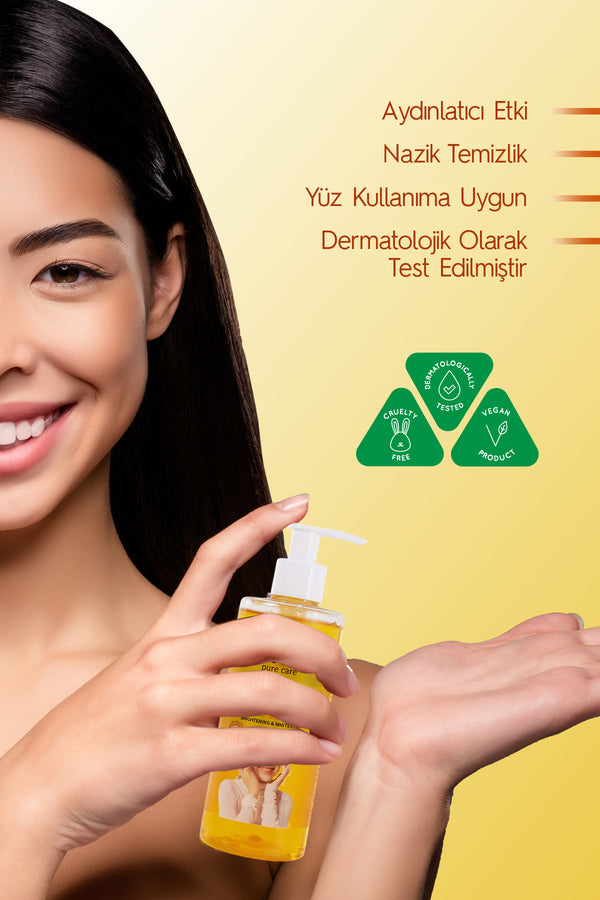 Kojik Asit Yüz Temizleme Jeli - Aydınlatıcı, Beyazlatıcı Ve Gözenek Arındırıcı Etkili Jel 250 ml
